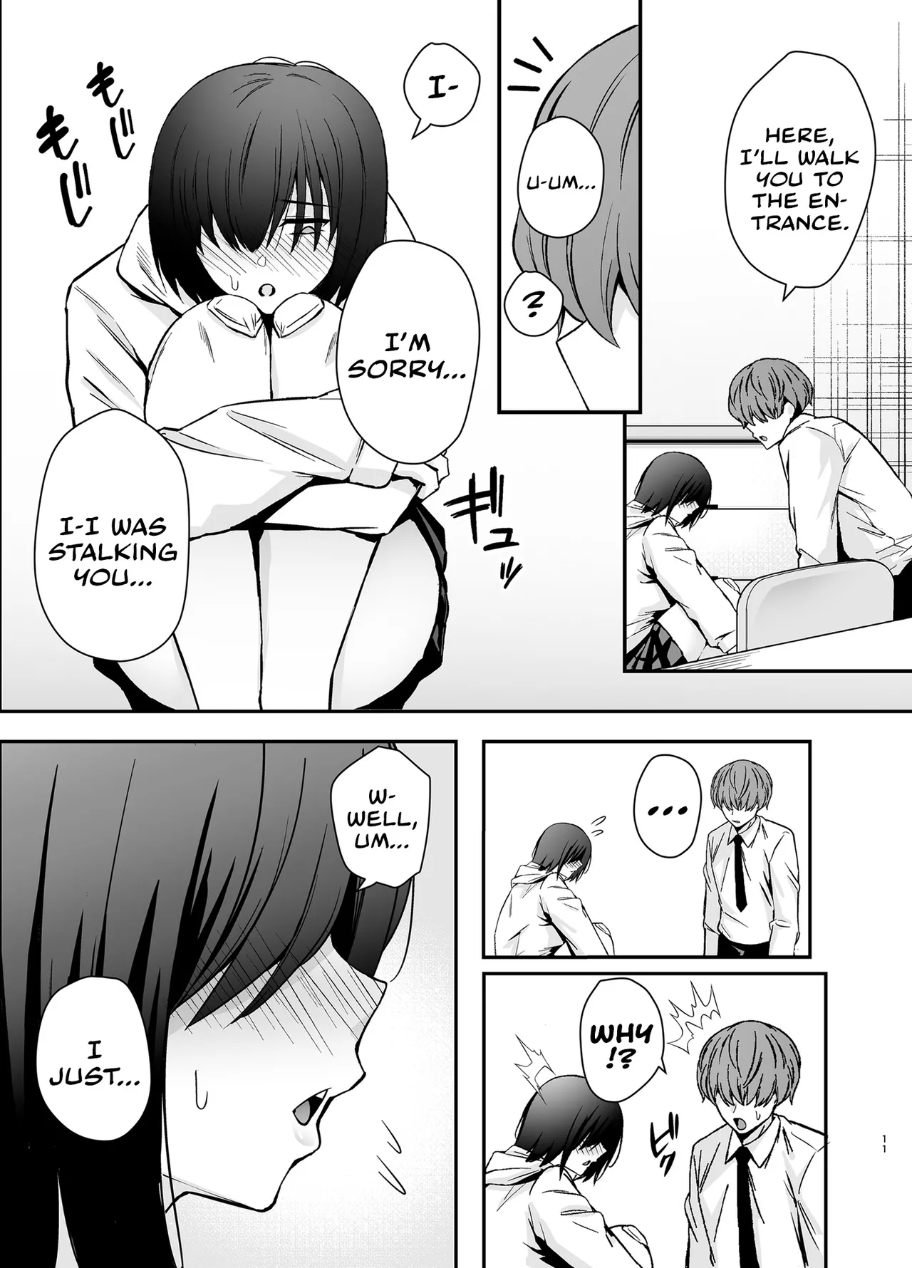Hentai Manga Comic-If I Had A Gloomy Stalker That Loved Me Way, Way Too Much, I Could Do Whatever I Wanted To Her, Right?-Read-10